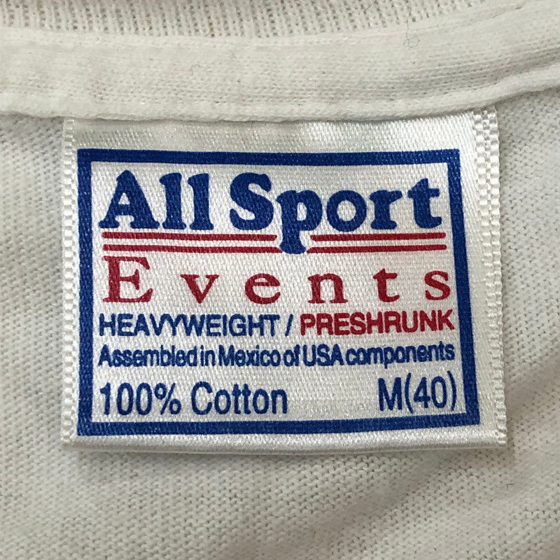 【中古品】【メンズ】 ALLSPORT オールスポーツ 90's 7ELEVEN S/S PRINT TEE 90年代 セブンイレブン ショートスリーブ プリント Tシャツ 半袖 トップス 145-250604-kk-19-tei サイズ：M カラー：ホワイト 万代Net店
