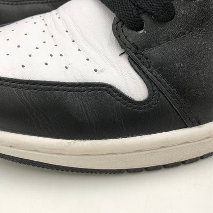 【中古品】【メンズ】 NIKE ナイキ AIR JORDAN 1 RETRO HIGH OG PANDA (2014) 555088-010 エアジョーダン1 レトロ ハイ オリジナル スニーカー 靴 160-250606-kk-10-tei カラー：BLACK/WHITE-BLACK 万代Net店
