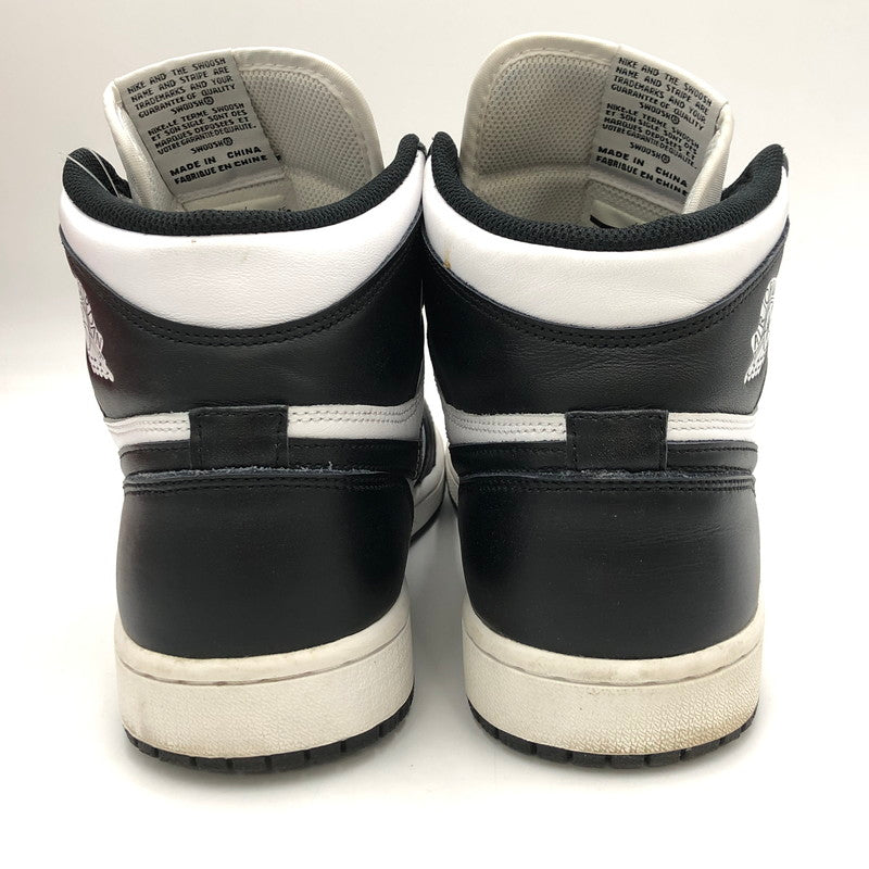 【中古品】【メンズ】 NIKE ナイキ AIR JORDAN 1 RETRO HIGH OG PANDA (2014) 555088-010 エアジョーダン1 レトロ ハイ オリジナル スニーカー 靴 160-250606-kk-10-tei カラー：BLACK/WHITE-BLACK 万代Net店