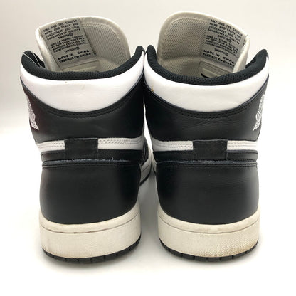 【中古品】【メンズ】 NIKE ナイキ AIR JORDAN 1 RETRO HIGH OG PANDA (2014) 555088-010 エアジョーダン1 レトロ ハイ オリジナル スニーカー 靴 160-250606-kk-10-tei カラー：BLACK/WHITE-BLACK 万代Net店