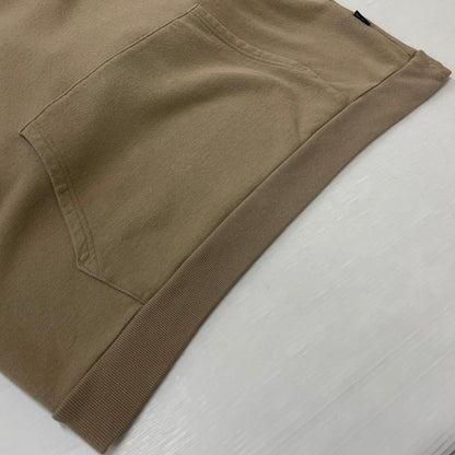 【中古品】【メンズ】 HONEY FITS ハニーフィッツ EMBROIDERED LOGO HOODIE 刺繍ロゴフーディー トップス プルオーバーパーカー 142-260806-ss-06-tei サイズ：L カラー：ベージュ 万代Net店