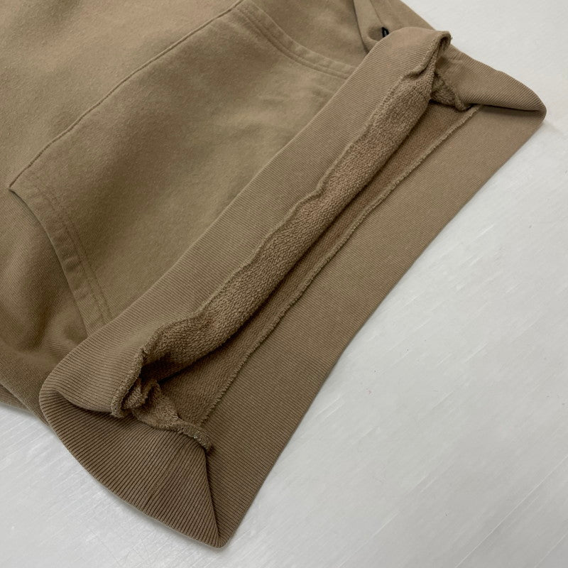 【中古品】【メンズ】 HONEY FITS ハニーフィッツ EMBROIDERED LOGO HOODIE 刺繍ロゴフーディー トップス プルオーバーパーカー 142-260806-ss-06-tei サイズ：L カラー：ベージュ 万代Net店