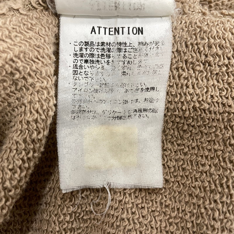 【中古品】【メンズ】 HONEY FITS ハニーフィッツ EMBROIDERED LOGO HOODIE 刺繍ロゴフーディー トップス プルオーバーパーカー 142-260806-ss-06-tei サイズ：L カラー：ベージュ 万代Net店