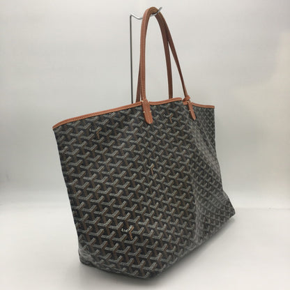 【中古品】【メンズ/レディース】 GOYARD ゴヤール ST LOUIS GM TOTE BAG サンルイ GM トートバッグ カバン 180-250530-kk-01-tei カラー：ブラック/ナチュラル 万代Net店