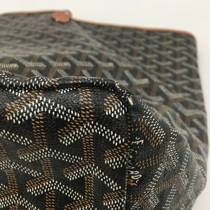 【中古品】【メンズ/レディース】 GOYARD ゴヤール ST LOUIS GM TOTE BAG サンルイ GM トートバッグ カバン 180-250530-kk-01-tei カラー：ブラック/ナチュラル 万代Net店