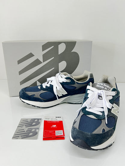 【中古品】【メンズ】 New Balance ニューバランス MR993NV ローカット スニーカー 靴 MADE IN USA 162-260801-kk-09-hon カラー：NAVY 万代Net店