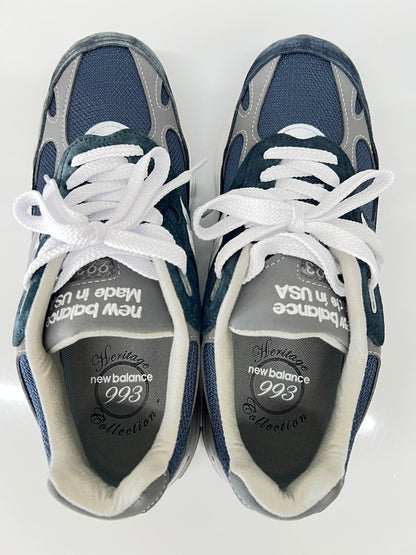 【中古品】【メンズ】 New Balance ニューバランス MR993NV ローカット スニーカー 靴 MADE IN USA 162-260801-kk-09-hon カラー：NAVY 万代Net店
