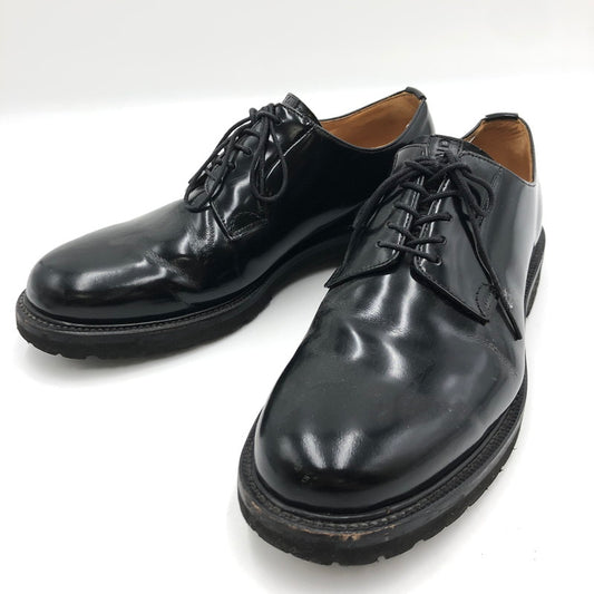 【中古品】【メンズ】 NERD MIND ナードマインド UNO GLASS LEATHER SHOES ウノ ガラスレザーシューズ 革靴 ビジネスシューズ 164-250625-KS-12-tei サイズ：42(26cm) カラー：BLACK 万代Net店