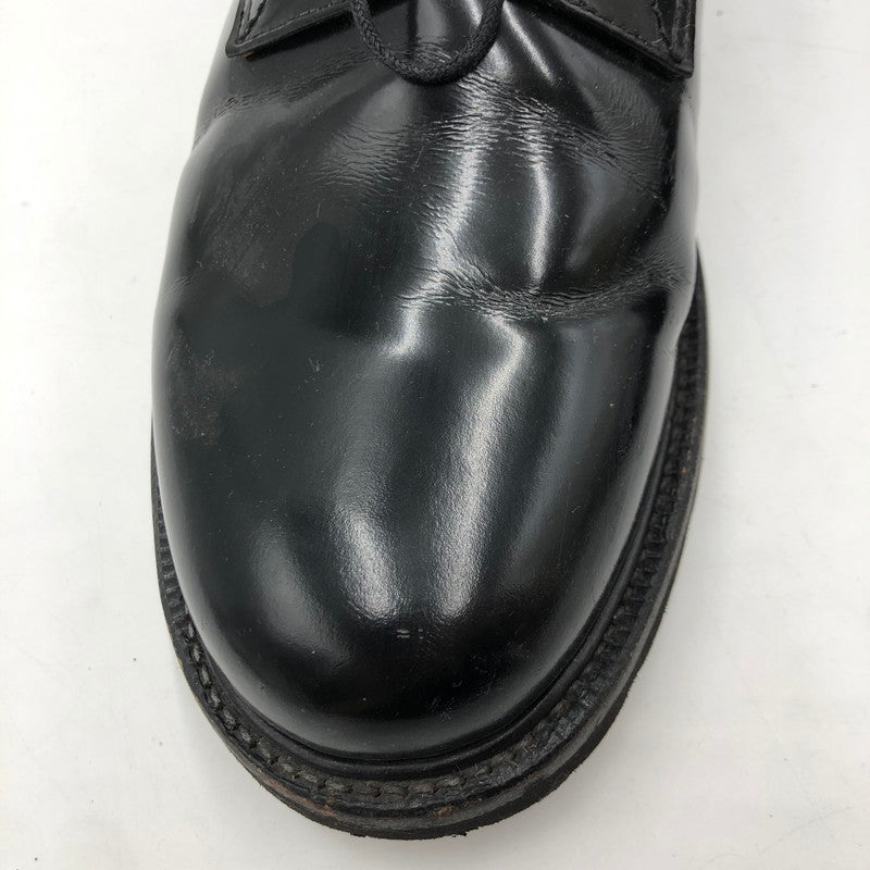 【中古品】【メンズ】 NERD MIND ナードマインド UNO GLASS LEATHER SHOES ウノ ガラスレザーシューズ 革靴 ビジネスシューズ 164-250625-KS-12-tei サイズ：42(26cm) カラー：BLACK 万代Net店