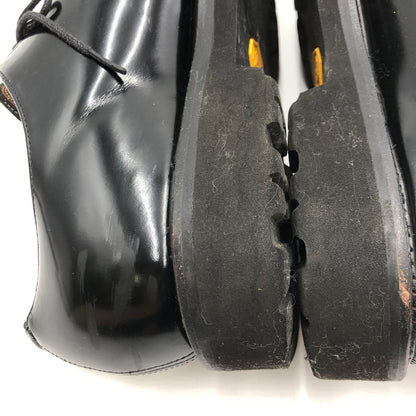 【中古品】【メンズ】 NERD MIND ナードマインド UNO GLASS LEATHER SHOES ウノ ガラスレザーシューズ 革靴 ビジネスシューズ 164-250625-KS-12-tei サイズ：42(26cm) カラー：BLACK 万代Net店