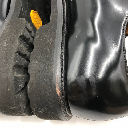 【中古品】【メンズ】 NERD MIND ナードマインド UNO GLASS LEATHER SHOES ウノ ガラスレザーシューズ 革靴 ビジネスシューズ 164-250625-KS-12-tei サイズ：42(26cm) カラー：BLACK 万代Net店