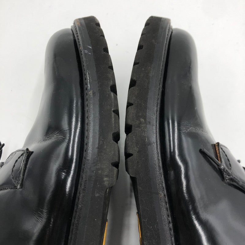 【中古品】【メンズ】 NERD MIND ナードマインド UNO GLASS LEATHER SHOES ウノ ガラスレザーシューズ 革靴 ビジネスシューズ 164-250625-KS-12-tei サイズ：42(26cm) カラー：BLACK 万代Net店
