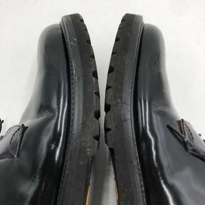 【中古品】【メンズ】 NERD MIND ナードマインド UNO GLASS LEATHER SHOES ウノ ガラスレザーシューズ 革靴 ビジネスシューズ 164-250625-KS-12-tei サイズ：42(26cm) カラー：BLACK 万代Net店