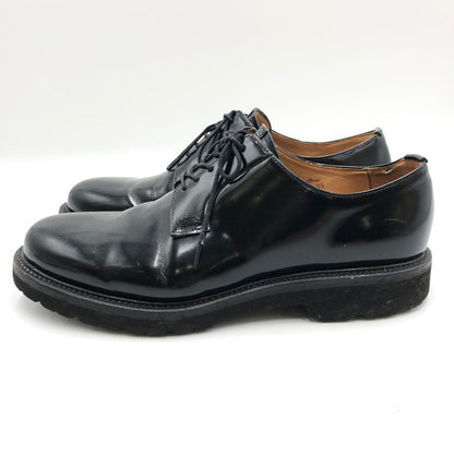 【中古品】【メンズ】 NERD MIND ナードマインド UNO GLASS LEATHER SHOES ウノ ガラスレザーシューズ 革靴 ビジネスシューズ 164-250625-KS-12-tei サイズ：42(26cm) カラー：BLACK 万代Net店