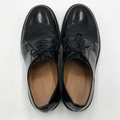 【中古品】【メンズ】 NERD MIND ナードマインド UNO GLASS LEATHER SHOES ウノ ガラスレザーシューズ 革靴 ビジネスシューズ 164-250625-KS-12-tei サイズ：42(26cm) カラー：BLACK 万代Net店