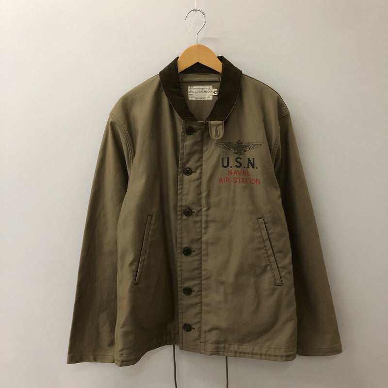 【中古品】【メンズ】 TOYS McCOY トイズマッコイ N-1 CIVILIAN JACKET MARILYN MONROE TMJ1803 N-1 シビリアンジャケット マリリン・モンロー アウター 145-250604-kk-21-fuz サイズ：42 カラー：カーキ 万代Net店