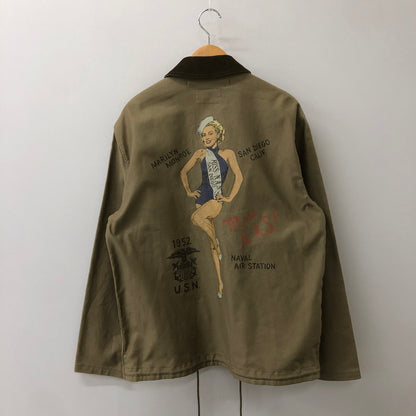 【中古品】【メンズ】 TOYS McCOY トイズマッコイ N-1 CIVILIAN JACKET MARILYN MONROE TMJ1803 N-1 シビリアンジャケット マリリン・モンロー アウター 145-250604-kk-21-fuz サイズ：42 カラー：カーキ 万代Net店