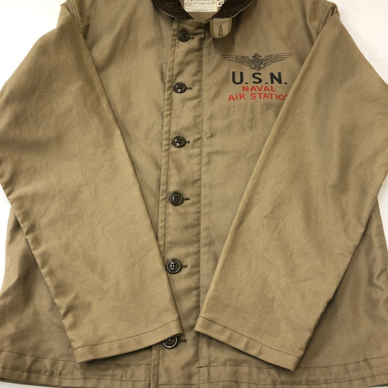 【中古品】【メンズ】 TOYS McCOY トイズマッコイ N-1 CIVILIAN JACKET MARILYN MONROE TMJ1803 N-1 シビリアンジャケット マリリン・モンロー アウター 145-250604-kk-21-fuz サイズ：42 カラー：カーキ 万代Net店