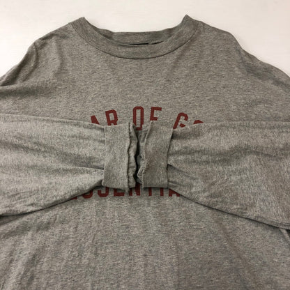 【中古品】【メンズ】 FEAR OF GOD ESSENTIALS フィアーオブゴッド エッセンシャルズ JERSEY L/S TEE ジャージ ロングスリーブ Tシャツ 長袖 トップス 141-250604-kk-07-tei サイズ：M カラー：DARK HEATHER 万代Net店