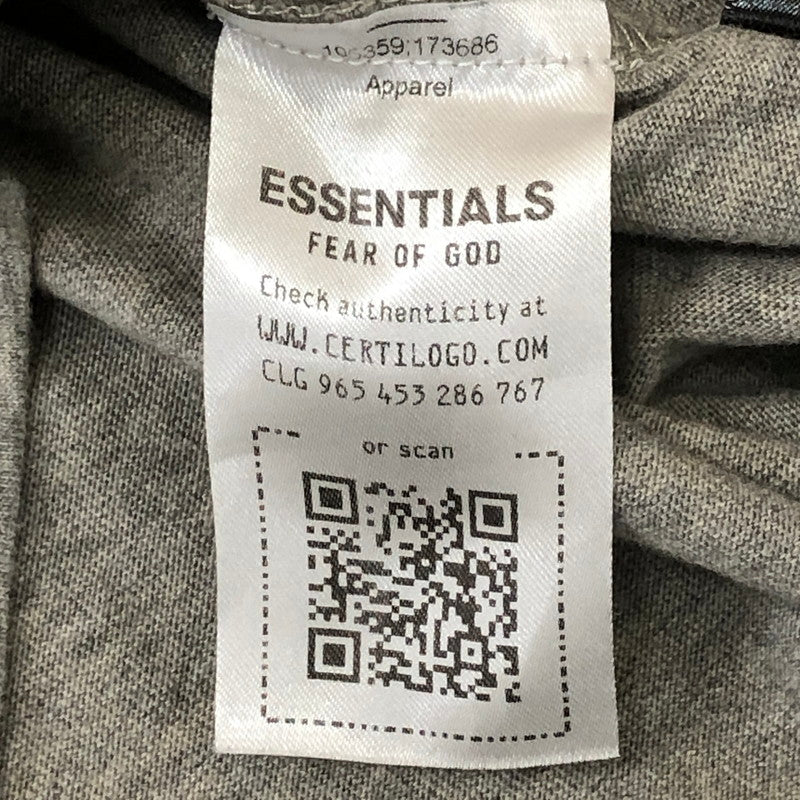 【中古品】【メンズ】 FEAR OF GOD ESSENTIALS フィアーオブゴッド エッセンシャルズ JERSEY L/S TEE ジャージ ロングスリーブ Tシャツ 長袖 トップス 141-250604-kk-07-tei サイズ：M カラー：DARK HEATHER 万代Net店