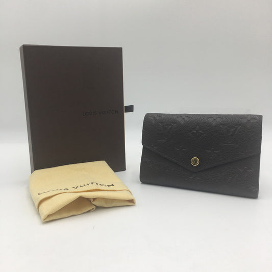 【中古品】【レディース】 LOUIS VUITTON ルイ・ヴィトン モノグラム アンプラント ポルトフォイユ キュリユーズ コンパクト M60543 三つ折り財布 レザーウォレット 179-250706-ks-03-fuz カラー：モノグラムエクリプス 万代Net店