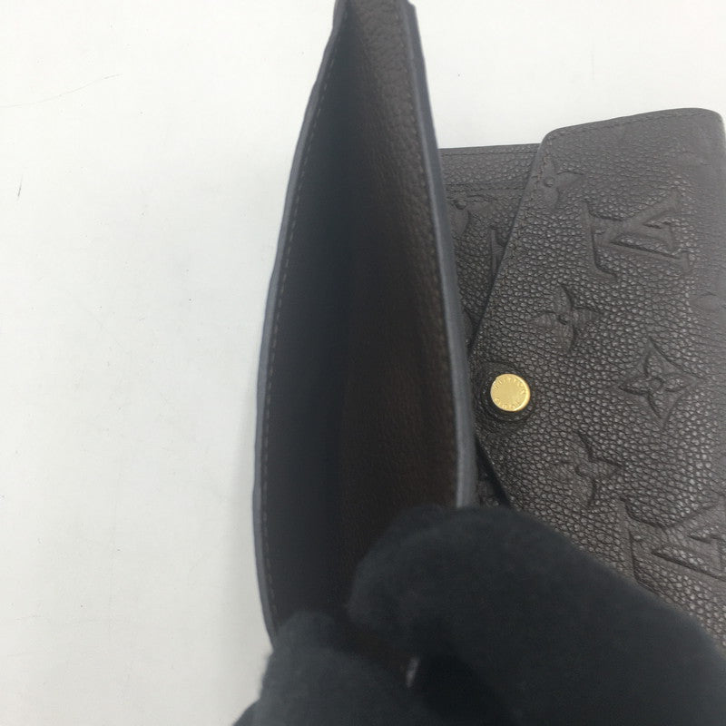 【中古品】【レディース】 LOUIS VUITTON ルイ・ヴィトン モノグラム アンプラント ポルトフォイユ キュリユーズ コンパクト M60543 三つ折り財布 レザーウォレット 179-250706-ks-03-fuz カラー：モノグラムエクリプス 万代Net店