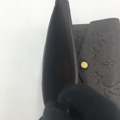 【中古品】【レディース】 LOUIS VUITTON ルイ・ヴィトン モノグラム アンプラント ポルトフォイユ キュリユーズ コンパクト M60543 三つ折り財布 レザーウォレット 179-250706-ks-03-fuz カラー：モノグラムエクリプス 万代Net店