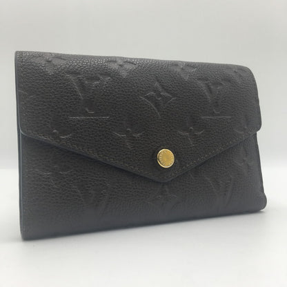 【中古品】【レディース】 LOUIS VUITTON ルイ・ヴィトン モノグラム アンプラント ポルトフォイユ キュリユーズ コンパクト M60543 三つ折り財布 レザーウォレット 179-250706-ks-03-fuz カラー：モノグラムエクリプス 万代Net店