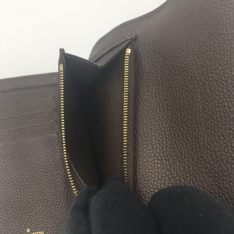 【中古品】【レディース】 LOUIS VUITTON ルイ・ヴィトン モノグラム アンプラント ポルトフォイユ キュリユーズ コンパクト M60543 三つ折り財布 レザーウォレット 179-250706-ks-03-fuz カラー：モノグラムエクリプス 万代Net店
