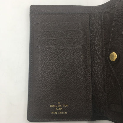 【中古品】【レディース】 LOUIS VUITTON ルイ・ヴィトン モノグラム アンプラント ポルトフォイユ キュリユーズ コンパクト M60543 三つ折り財布 レザーウォレット 179-250706-ks-03-fuz カラー：モノグラムエクリプス 万代Net店