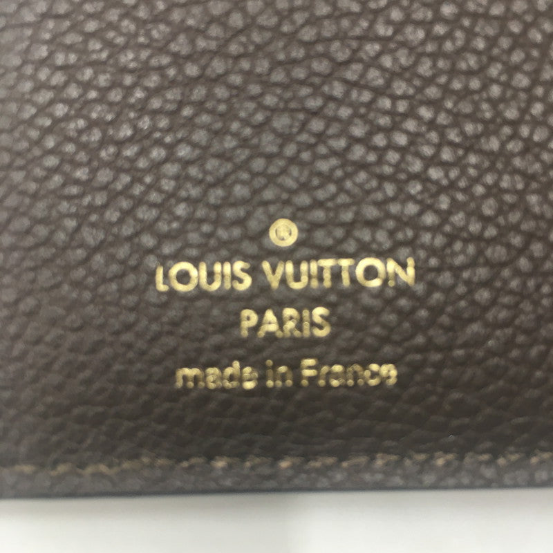 【中古品】【レディース】 LOUIS VUITTON ルイ・ヴィトン モノグラム アンプラント ポルトフォイユ キュリユーズ コンパクト M60543 三つ折り財布 レザーウォレット 179-250706-ks-03-fuz カラー：モノグラムエクリプス 万代Net店