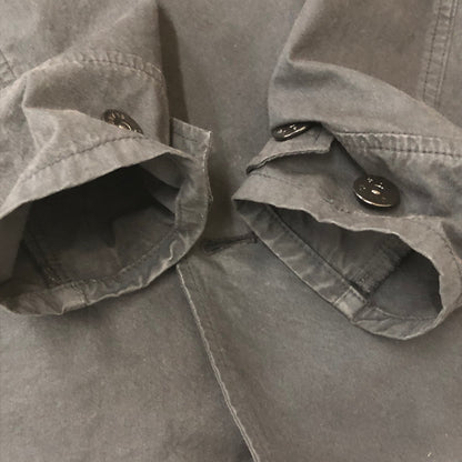 【中古品】【メンズ】 STONE ISLAND ストーンアイランド COTTON CORDURA HOODED JACKET 721542021 コットン コーデュラ フーデッドジャケット ライトアウター 141-250604-kk-03-fuz サイズ：M カラー：ブラック 万代Net店