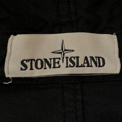 【中古品】【メンズ】 STONE ISLAND ストーンアイランド COTTON CORDURA HOODED JACKET 721542021 コットン コーデュラ フーデッドジャケット ライトアウター 141-250604-kk-03-fuz サイズ：M カラー：ブラック 万代Net店