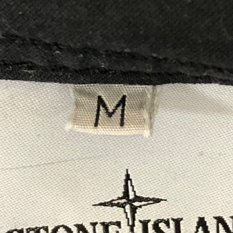 【中古品】【メンズ】 STONE ISLAND ストーンアイランド COTTON CORDURA HOODED JACKET 721542021 コットン コーデュラ フーデッドジャケット ライトアウター 141-250604-kk-03-fuz サイズ：M カラー：ブラック 万代Net店