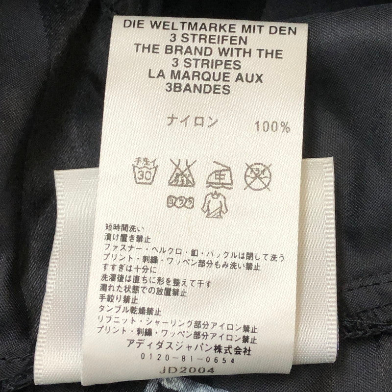 【中古品】【メンズ】 adidas アディダス 90's NYLON JACKET JD2004 90年代 ナイロンジャケット 万国旗タグ ライトアウター プルオーバー 148-250602-KS-23-tei サイズ：L カラー：ブラック 万代Net店