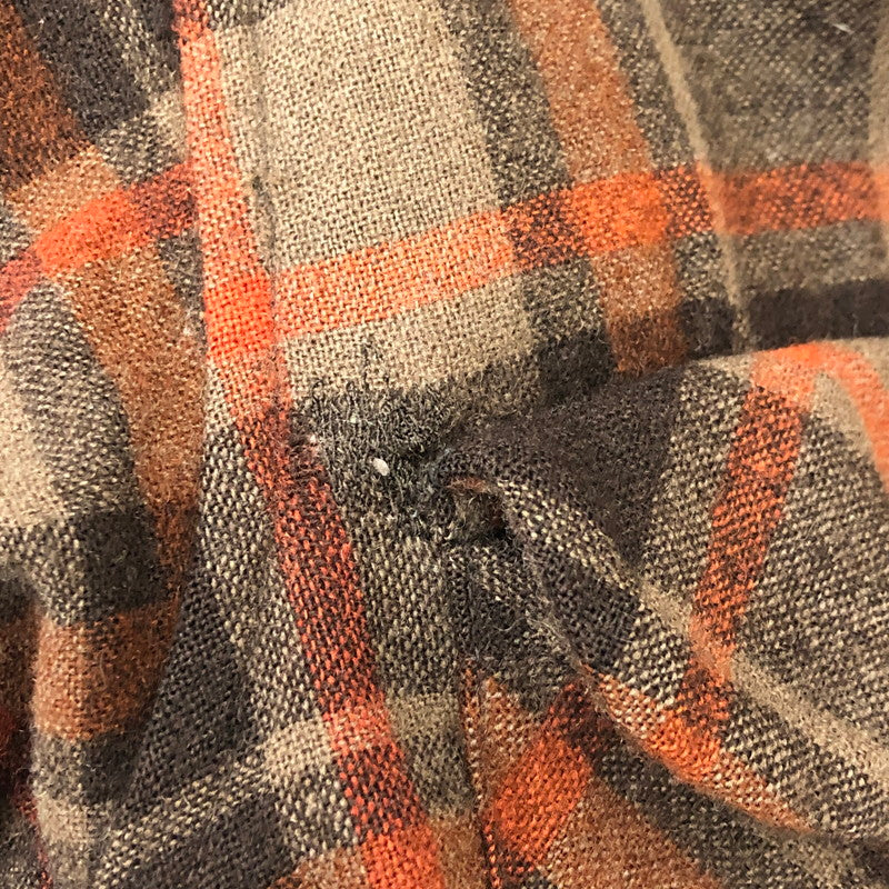 【現状渡し品】【メンズ】 PENDLETON ペンドルトン 70’s WOOL BOARD SHIRT VINTAGE 70年代 ウール ボードシャツ 長袖 トップス ヴィンテージ 145-250604-kk-20-tei サイズ：S カラー：ブラウン 万代Net店