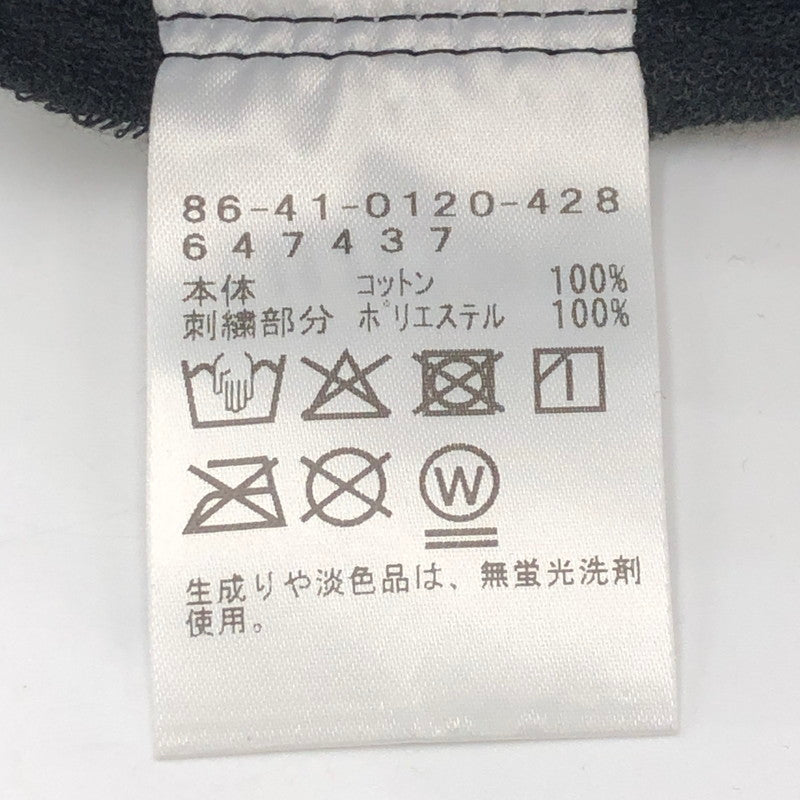 【中古品】【メンズ】 SETINN セットイン × APPLE BUTTER STORE ABS アップルバターストア 別注 コラボ 24AW LOGO CAP 刺繍 ロゴ キャップ 帽子 185-250709-yo-29-tei サイズ：F カラー：ブラック 万代Net店