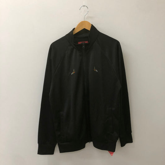 【中古美品】【メンズ】 Cloveru クローバル COMFORT JERSEY JACKET コンフォート ジャージ ジャケット ライトアウター 147-250606-kk-23-tei サイズ：XL カラー：ブラック 万代Net店