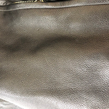 【現状渡し品】【メンズ】 UNKNOWN LEATHER DOUBLE JACKET レザー ダブル ジャケット アウター 147-250622-KS-21-tei サイズ：表記なし カラー：ブラック 万代Net店