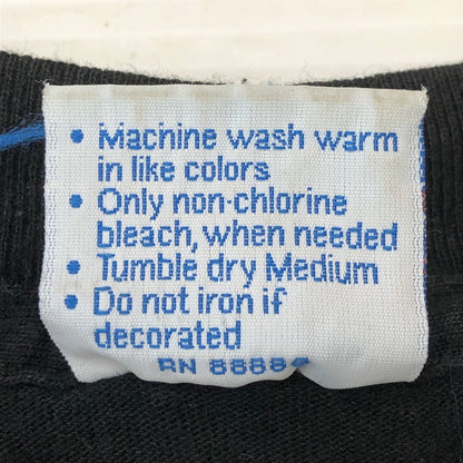 【中古品】【メンズ】 ALL SPORT オールスポーツ 90's NINE INCH NAILS VINTAGE NOTHING TEE 90年代 ナイン インチ ネイルズ ナッシング Tシャツ ヴィンテージ 半袖 トップス 145-250609-KS-14-tei サイズ：L カラー：ブラック 万代Net店