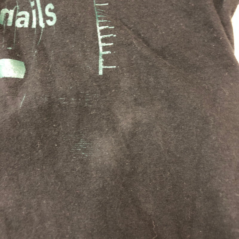 【中古品】【メンズ】 ALL SPORT オールスポーツ 90's NINE INCH NAILS VINTAGE NOTHING TEE 90年代 ナイン インチ ネイルズ ナッシング Tシャツ ヴィンテージ 半袖 トップス 145-250609-KS-14-tei サイズ：L カラー：ブラック 万代Net店