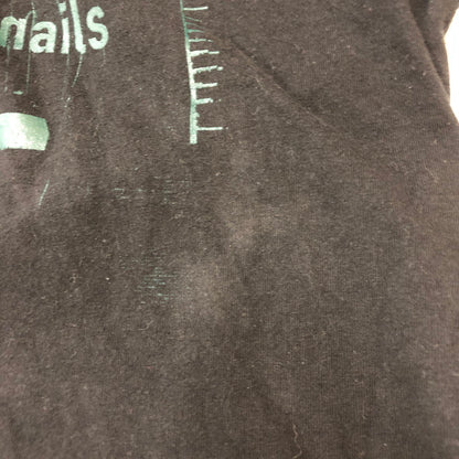 【中古品】【メンズ】 ALL SPORT オールスポーツ 90's NINE INCH NAILS VINTAGE NOTHING TEE 90年代 ナイン インチ ネイルズ ナッシング Tシャツ ヴィンテージ 半袖 トップス 145-250609-KS-14-tei サイズ：L カラー：ブラック 万代Net店