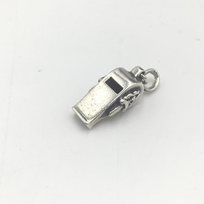 【中古品】【メンズ】 CHROME HEARTS クロムハーツ TINY WHISTLE W SIDE DAGGER タイニーホイッスル ダブル サイドダガー チャーム アクセサリー ペンダントトップ 190-250607-kk-03-tei カラー：シルバー 万代Net店
