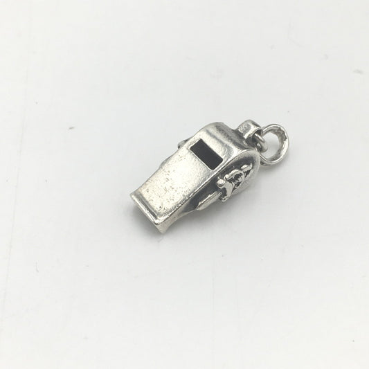 【中古品】【メンズ】 CHROME HEARTS クロムハーツ TINY WHISTLE W SIDE DAGGER タイニーホイッスル ダブル サイドダガー チャーム アクセサリー ペンダントトップ 190-250607-kk-03-tei カラー：シルバー 万代Net店