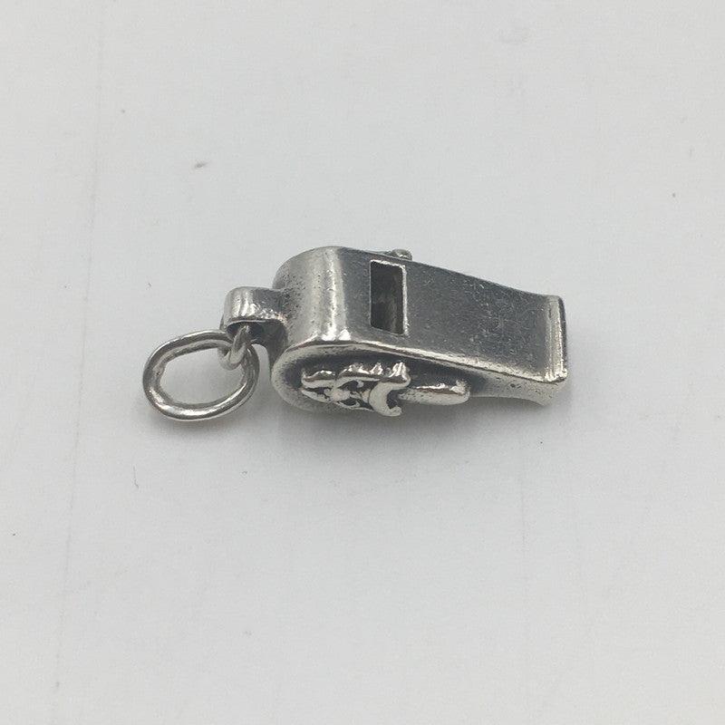 【中古品】【メンズ】 CHROME HEARTS クロムハーツ TINY WHISTLE W SIDE DAGGER タイニーホイッスル ダブル サイドダガー チャーム アクセサリー ペンダントトップ 190-250607-kk-03-tei カラー：シルバー 万代Net店