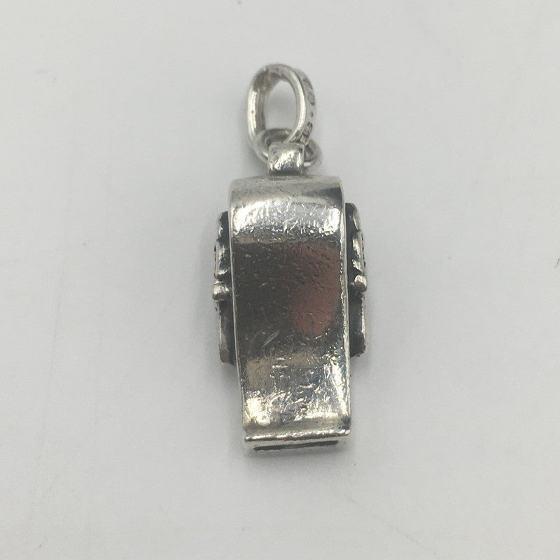 【中古品】【メンズ】 CHROME HEARTS クロムハーツ TINY WHISTLE W SIDE DAGGER タイニーホイッスル ダブル サイドダガー チャーム アクセサリー ペンダントトップ 190-250607-kk-03-tei カラー：シルバー 万代Net店