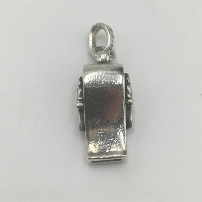【中古品】【メンズ】 CHROME HEARTS クロムハーツ TINY WHISTLE W SIDE DAGGER タイニーホイッスル ダブル サイドダガー チャーム アクセサリー ペンダントトップ 190-250607-kk-03-tei カラー：シルバー 万代Net店