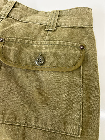 【中古品】【メンズ】 SAFTBAK サフトバック ダブルニーハンティングパンツ ボトムス 156-260921-AS-26-hon サイズ：下記参照 カラー：カーキ 万代Net店