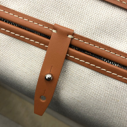 【中古品】【メンズ/レディース】 GOYARD ゴヤール 24SS SAC BELLECHASSE BIAUDE PM NOIR ET NATUREL BELBIAPMLTY01CL03P サック ベルシャス ビオード PM ノワール エ ナチュレル トート カバン バッグ 180-250725-KS-01-tei カラー：ブラック/ブラウン 万代Net店