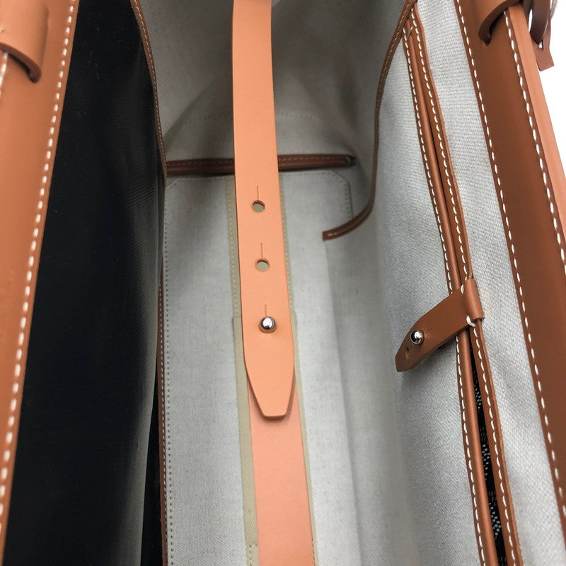 【中古品】【メンズ/レディース】 GOYARD ゴヤール 24SS SAC BELLECHASSE BIAUDE PM NOIR ET NATUREL BELBIAPMLTY01CL03P サック ベルシャス ビオード PM ノワール エ ナチュレル トート カバン バッグ 180-250725-KS-01-tei カラー：ブラック/ブラウン 万代Net店